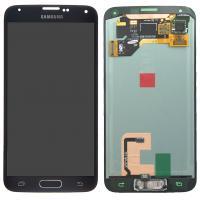 TOUCH SCREEN DISPLAY NERO ORIGINALE SAMSUNG GALAXY S5 G900F GH97-15959B