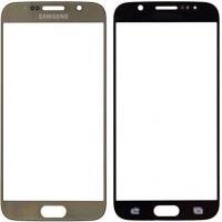 VETRO PER SAMSUNG S6 GOLD G920F ORO LENS GLASS RICAMBIO NO DISPLAY LCD SCHERMO