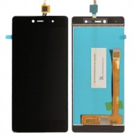 TOUCH SCREEN DISPLAY NERO ASSEMBLATO PER WIKO FEVER 4G DIGITIZER BLACK RICAMBIO