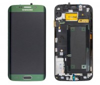 TOUCH SCREEN DISPLAY VERDE ORIGINALE SAMSUNG GALAXY S6 EDGE G925F GH97-17162E