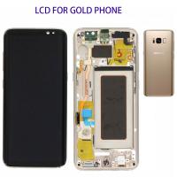 TOUCH SCREEN DISPLAY GOLD ORIGINALE PER SAMSUNG S8 G950F GH97-20457F ORO