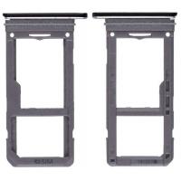 CARRELLO SIM TRAY NERO PER GALAXY SAMSUNG S8 PLUS G955 S8 G950