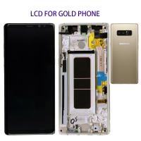 TOUCH SCREEN DISPLAY ORIGINALE PER SAMSUNG NOTE 8 GOLD N950