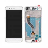 TOUCH SCREEN DISPLAY CON FRAME BIANCO PER HUAWEI P10 LITE WHITE