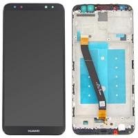 TOUCH SCREEN DISPLAY NERO CON FRAME PER HUAWEI MATE 10 LITE RNE-L01, RNE-L21