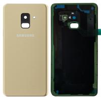 COPRIBATTERIA BACK COVER GOLD ORO PER SAMSUNG A8 2018 A530