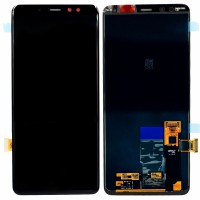 TOUCH SCREEN DISPLAY PER SAMSUNG GALAXY A8 PLUS A730 NERO