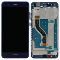 TOUCH SCREEN DISPLAY PER HUAWEI P10 LITE CON FRAME BLU