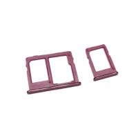 CARRELLO SIM TRAY PER SAMSUNG GALAXY J6 PLUS J610 GALAXY J4 PLUS J415 ROSSO