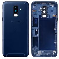 COPRIBATTERIA BACK COVER PER SAMSUNG GALAXY A605 A6+ BLU