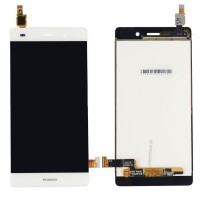 TOUCH SCREEN DISPLAY LCD BIANCO CON FRAME PER P8 LITE WHITE DIGITIZER ALE-L21