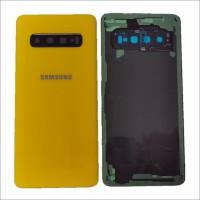 COPRIBATTERIA BACK COVER PER SAMSUNG GALAXY G973 S10 GIALLO