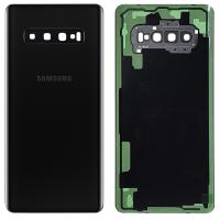 COPRIBATTERIA SCOCCA POSTERIORE PER SAMSUNG S10 PLUS NERO G975