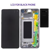 TOUCH SCREEN DISPLAY LCD ORIGINALE PER SAMSUNG GALAXY S10 G973 NERO