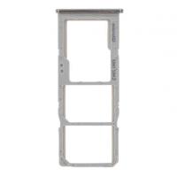 CARRELLO SIM TRAY PER SAMSUNG GALAXY A705 A70 SILVER