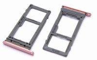 CARRELLO SIM TRAY PER SAMSUNG GALAXY G960 S9 G965 PINK