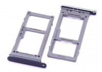 CARRELLO SIM TRAY PER SAMSUNG GALAXY G960 S9 G965 GRIGIO