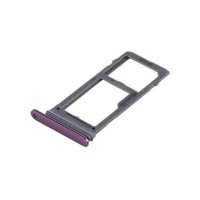 CARRELLO SIM TRAY PER SAMSUNG GALAXY G960 S9 G965 S9 PLUS VIOLA