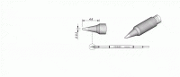 PUNTA SALDATORE JBC C210001 CARTRIDGE CONICAL ÃƑËŒ 0. 3 S2