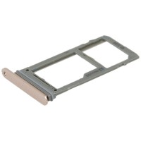 CARRELLO SIM TRAY PER SAMSUNG GALAXY G960 S9 G965 GOLD