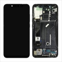 TOUCH SCREEN DISPLAY ORIGINALE SERVICE PACK PER XIAOMI MI 8 CON FRAME NERO