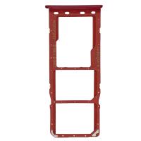 CARRELLO SIM TRAY PER SAMSUNG GALAXY A10 A105 ROSSO SIM TRAY