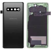 COPRIBATTERIA BACK COVER PER SAMSUNG GALAXY S10 G973 ORIGINALE NERO