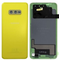 COPRIBATTERIA BACK COVER ORIGINAL PER SAMSUNG GALAXY G970 S10E GIALLO