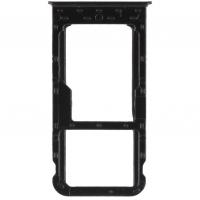 CARRELLO SIM PER HUAWEI P SMART SIM TRAY NERO