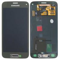 TOUCH SCREEN DISPLAY ORO ORIGINALE PER SAMSUNG GALAXY S5 MINI SM-G800F ORO