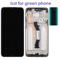 TOUCH SCREEN DISPLAY PER XIAOMI REDMI NOTE 8 PRO CON FRAME VERDE