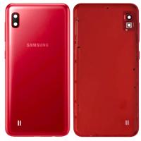 SCOCCA COPRIBATTERIA BACK COVER PER SAMSUNG GALAXY A10 A105 ROSSO