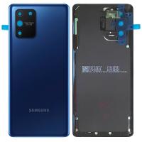 COPRIBATTERIA BACK COVER PER SAMSUNG GALAXY G770 S10 LITE CON VETRO FOTOCAMERA BLU