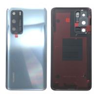 COPRIBATTERIA BACK COVER PER HUAWEI P40 SILVER