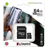 MICRO SD KINGSTON CANVAS SELECT PLUS CLASS10 UHS-I SDCS2 64GB