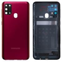 COPRIBATTERIA BACK COVER PER SAMSUNG GALAXY M31 M315 ROSSO