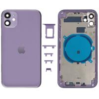 SCOCCA COPRIBATTERIA BACK COVER PER APPLE IPHONE 11 VIOLA PURPLE