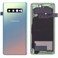 COPRIBATTERIA BACK COVER ORIGINAL PER SAMSUNG GALAXY G973 S10 SILVER