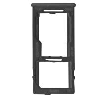 CARRELLO SIM TRAY PER SAMSUNG GALAXY A42 5G A426 NERO