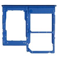 CARRELLO SIM TRAY PER SAMSUNG GALAXY A415 A41 BLU