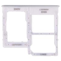 CARRELLO SIM TRAY PER SAMSUNG GALAXY A415 A41 BIANCO