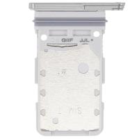 CARRELLO SIM TRAY PER SAMSUNG GALAXY G991 S21 BIANCO