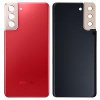 COPRIBATTERIA BACK COVER ORIGINAL PER SAMSUNG GALAXY G996 S21 PLUS CON VETRO FOTOCAMERA ROSSO