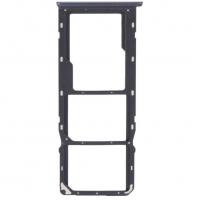 CARRELLO SIM TRAY PER OPPO A15 NERO