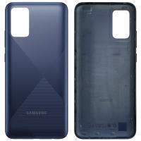 COPRIBATTERIA BACK COVER PER SAMSUNG GALAXY A02S A025G BLU