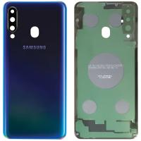 COPRIBATTERIA BACK COVER PER SAMSUNG GALAXY A606 A60 NERO