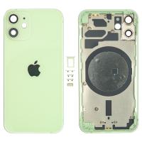 SCOCCA COPRIBATTERIA BACK COVER PER APPLE IPHONE 12 MINI VERDE