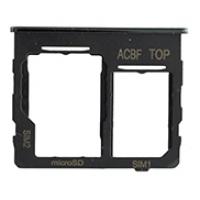 CARRELLO SIM TRAY PER SAMSUNG GALAXY A32 5G A326 NERO