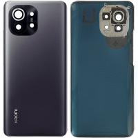 COPRIBATTERIA BACK COVER PER XIAOMI MI 11 5G ORIGINALE CON VETRO FOTOCAMERA GRIGIO