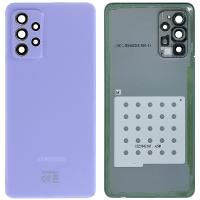 COPRIBATTERIA BACK COVER PER SAMSUNG GALAXY A725 A72 CON VETRO FOTOCAMERA VIOLA